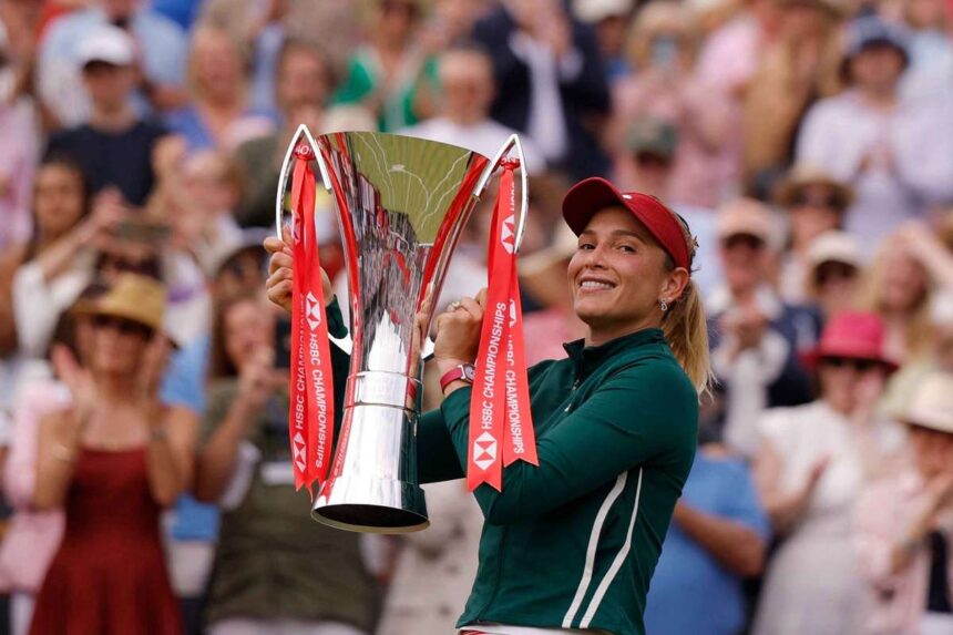 Donna Vekic legyozi Emma Raducanut a Queens i dontoben megszerezve ezzel elso cimet 2023 ota