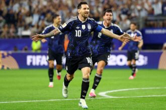 Lionel Messi eppen megdontott egy ujabb vilagbajnoki rekordot