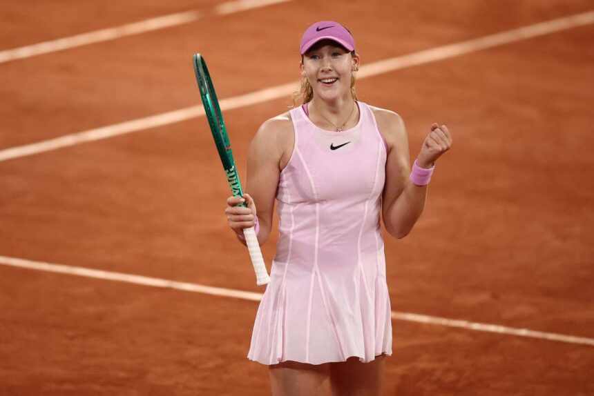 Mirra Andreeva legyzi Sorana Cirstet ezzel bejut a francia nylt teniszverseny eldntjbe