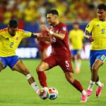 Portugalia es Kolumbia pontokat osztott meg gol nelkuli osszecsapan ahogy a La Tricolor a csoport elere kerult