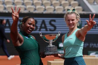 Siniakova es Townsend megnyertek a francia nyilt teniszverseny noi paros cimet