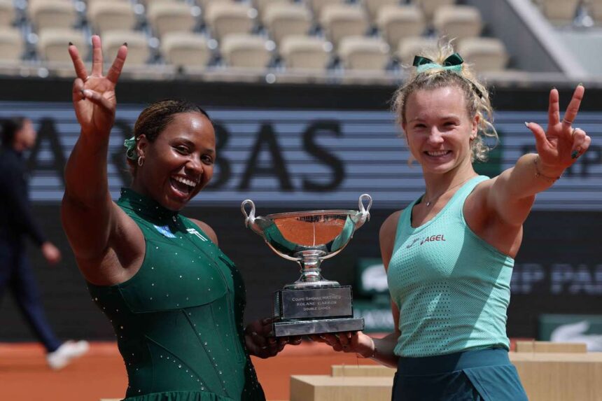 Siniakova es Townsend megnyertek a francia nyilt teniszverseny noi paros cimet