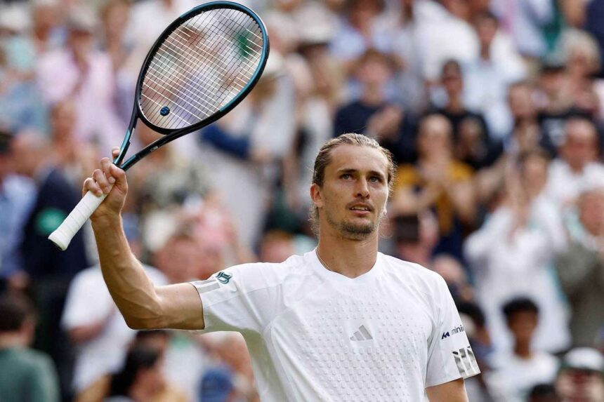 Wimbledon Zverev legyozi Blockxot es bejut a masodik korbe