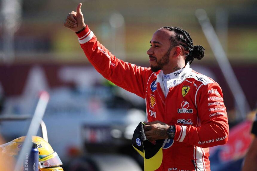 A hazai kedvenc Lewis Hamilton megszerezte a pole poziciot Kimi Antonelli elott a Brit Nagydij sprintversenyeben