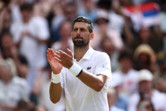 Djokovic ujabb Wimbledon rekordot allitott fel miutan eljutott a legjobb nyolc koze