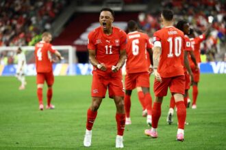FIFA Vilagbajnoksag Dan Ndoye a tortenelmi svajci gyozelemrol beszel