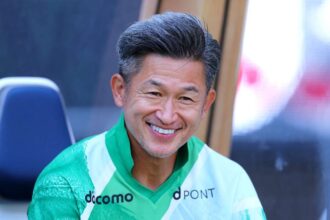 Japan ikon King Kazu Miura negy ev utan 59 evesen szerzte meg elso versenygoljat