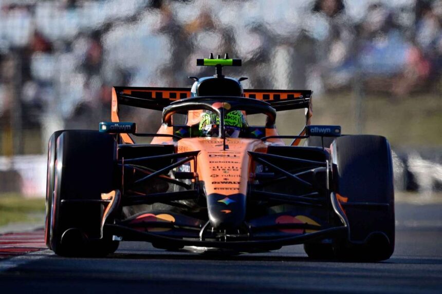 Lando Norris volt a leggyorsabb az utolso Magyar Nagydij edzesen Lewis Hamilton elott