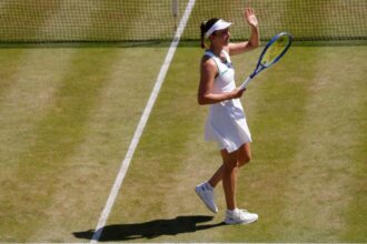 Wimbledon 2026 Elise Mertens legyzi Marie Bouzkovt