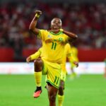 A Banyana Banyanak sikerul megszakitania Nigeria vilagbajnoki sorozatat a selejtezogyozelemvel