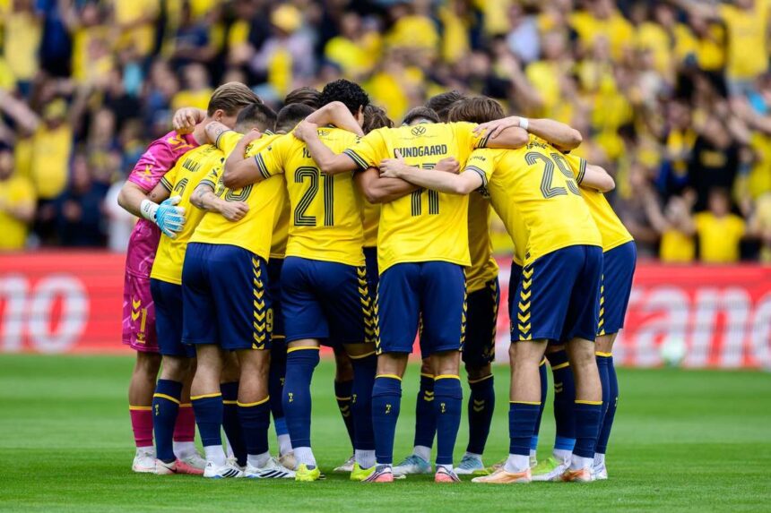 A Brondby kemeny kuzdelemben megnyeri a Sonderjyske ellen es visszaveri a Superliga ellovas helyet