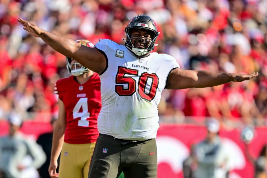 A Buccaneers 30 millio dollaros szerzodes nyujtast kinal a sztar DT Vita Veanak