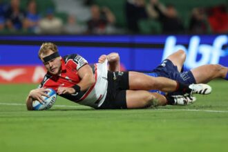 All Blacks horgasz George Bell terdserulessel hagyja el Del Afrikat