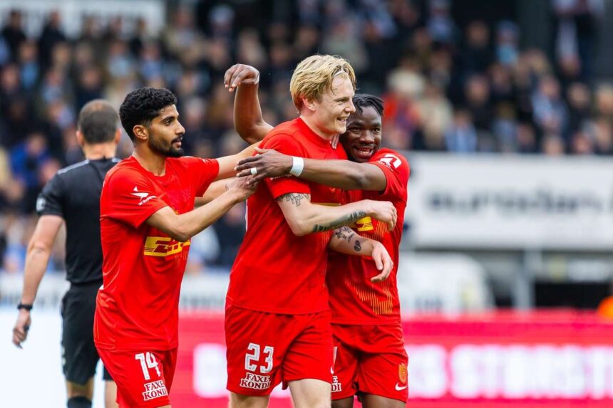 Dan Szuperliga Az FC Nordsjaelland zsinorban hetedik gyozelemert aratta ezzel az ellovasok koze kerult