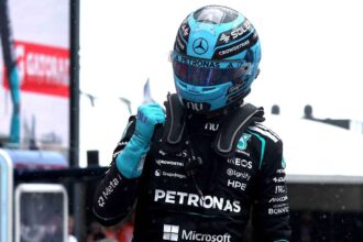 George Russell a Mercedes pilota nyeri a Holland Nagydij sprint futamat ezzel csokkenti a hatranyat Antonellivel szemben