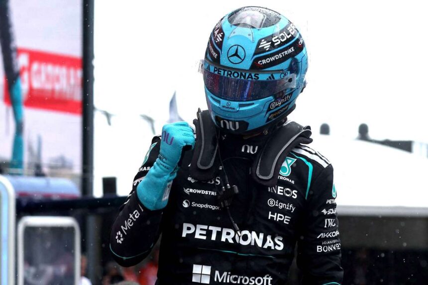 George Russell a Mercedes pilota nyeri a Holland Nagydij sprint futamat ezzel csokkenti a hatranyat Antonellivel szemben