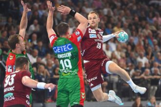 Magdeburg stilusosan tanitja meg a Gidsel es a Fuchse Berlinnek a kezilabdt hogy megnyerje a Szuperkupat