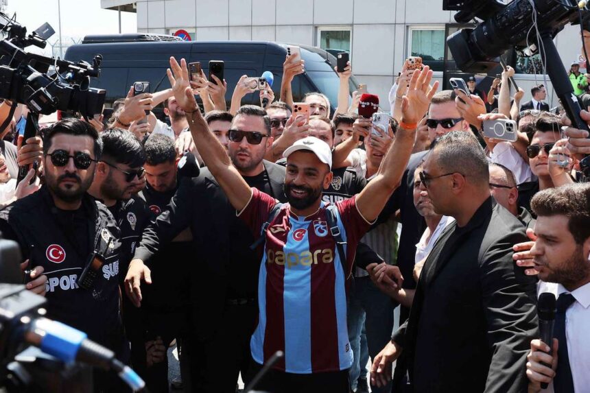 Mo Salah megerkezett Torokorszagba a Trabzonsporhoz valo varhato atigazolas elott