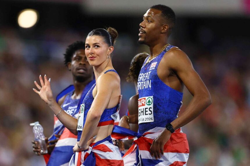 Nagy Britannia dominalo modon szerzte meg a 4x100m veg yes valto aranyermet az Europa bajnoksagon