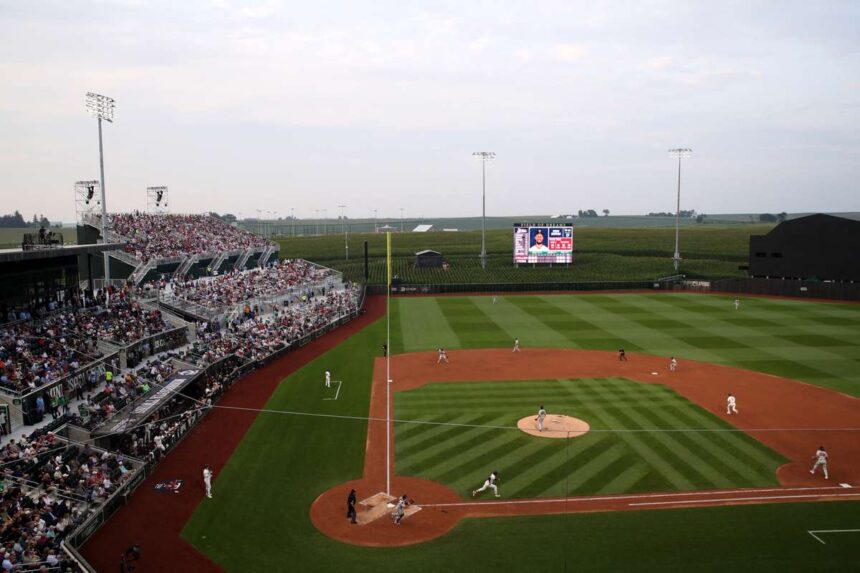 Philadelphia Phillies legyozte a Minnesota Twins t az Almok Mezejen merktzesen Iowaban