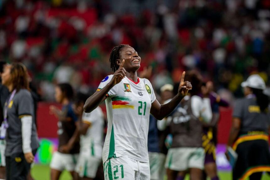 WAFCON 2026 Myriam Maeva Nyadjou kulcsszereplo Kamerun szamara a lenyugozo dontoben